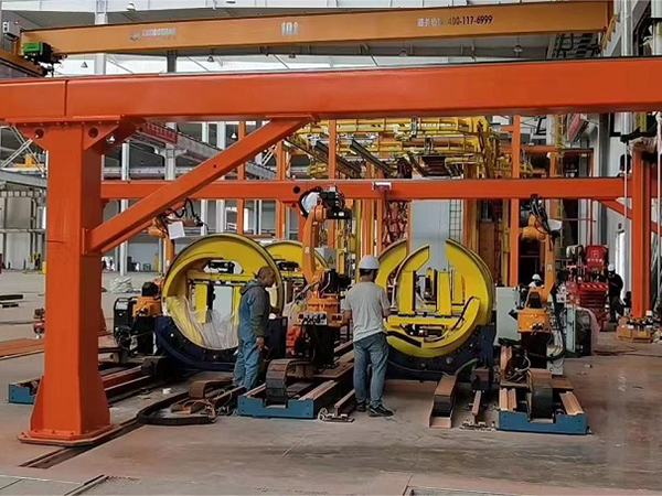 焊接搬運(yùn)工作站，桁架工作站，免示教焊接機(jī)