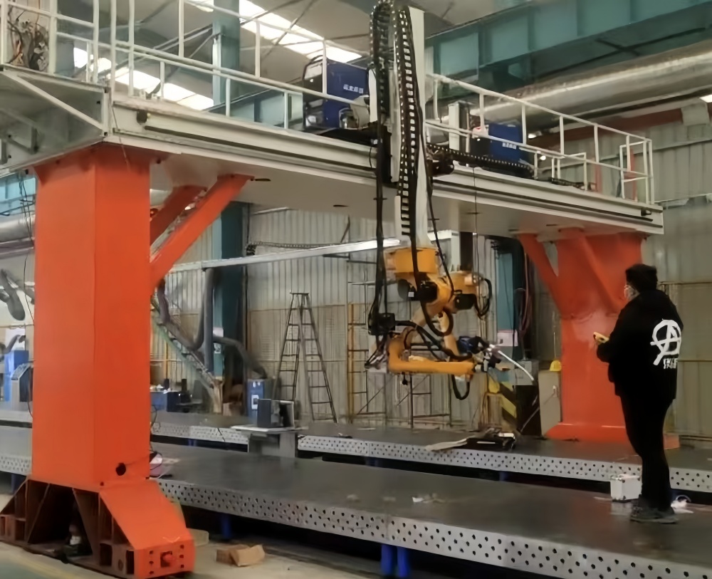 無(wú)示教編程焊接機(jī)器人 龍門