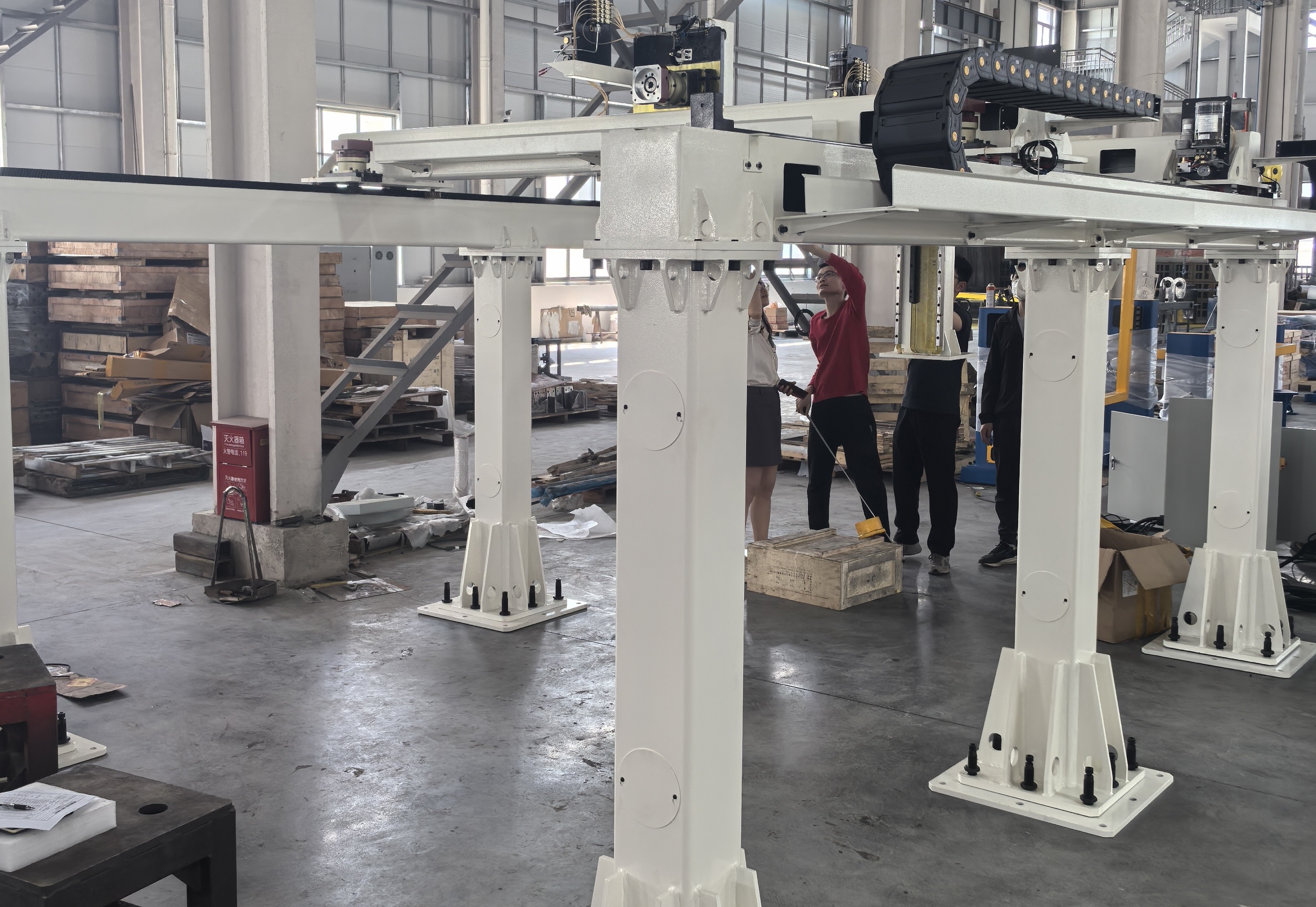 分揀機(jī)器人桁架  天軌