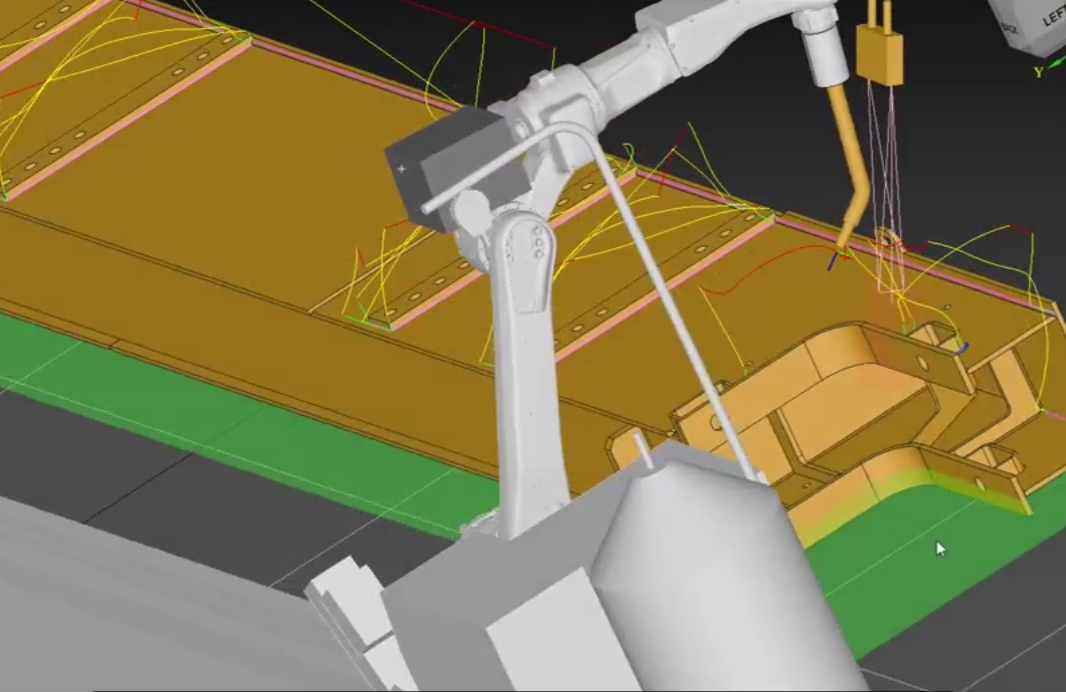 鋼結(jié)構(gòu)工件免示教編程焊接機器人圖紙導(dǎo)入焊接